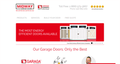 Desktop Screenshot of midwaygaragedoors.com